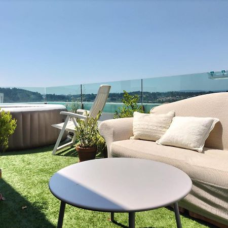 Preciosa Habitacion Suite En Atico Con Terraza Santiago de Compostela Luaran gambar
